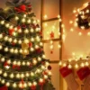 Schneeflocken-Lichterkette 3 m, warmweiß