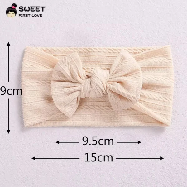 Baby-Turban-Stirnbänder für Neugeborene, 3 Stück