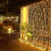Lichtervorhang 3 × 3 m, PVC