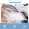 Coarse Mesh Laundry Bags, 4 Pieces, 30 × 40 cm