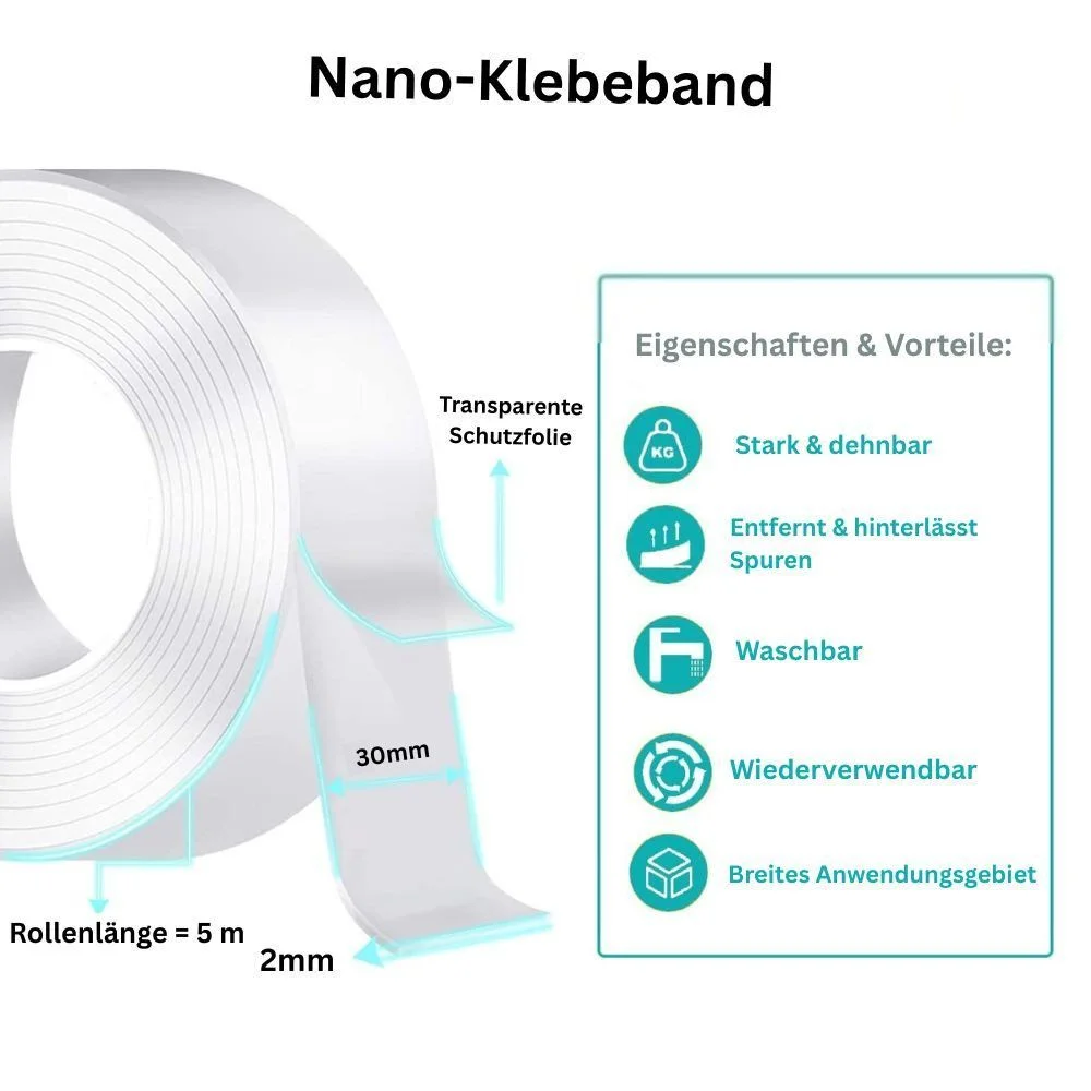 Nano-Klebeband 5 m