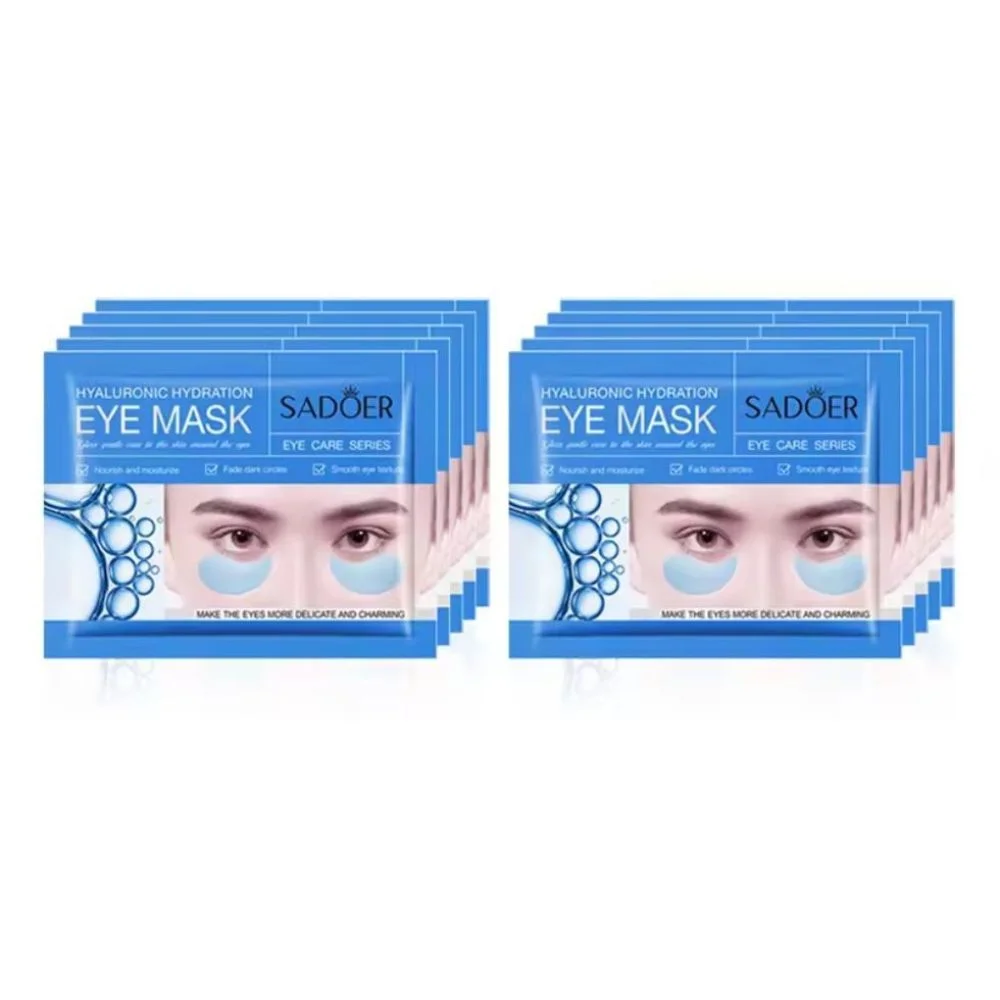Eye Masks, Blue, 5 Pairs