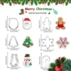 Weihnachts-Ausstechformen 6L