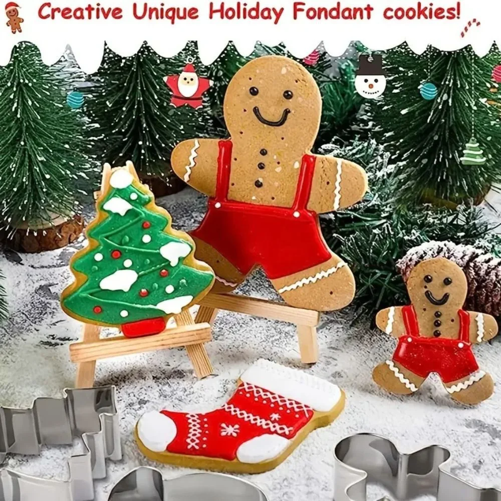 Weihnachts-Ausstechformen 6L