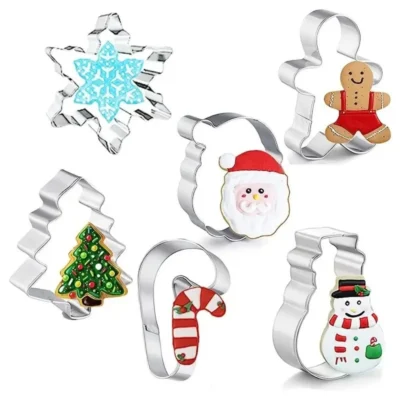 Weihnachts-Ausstechformen 6L