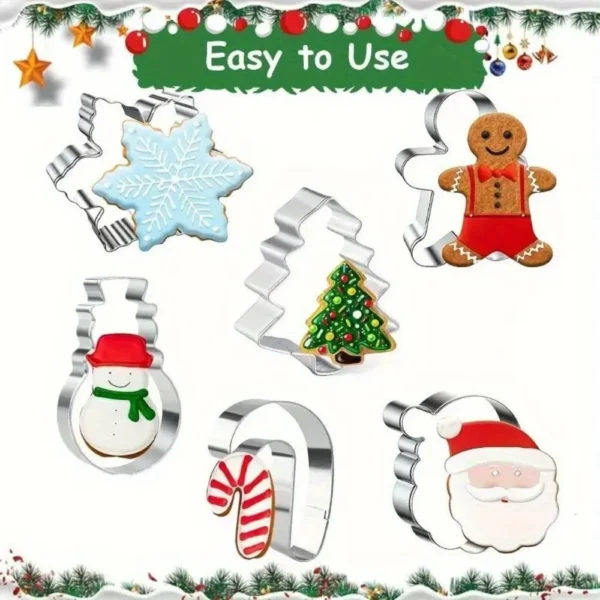 Weihnachts-Ausstechformen 6L