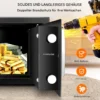 Elektronischer Safe mit Code, 8,5 l, Schwarz