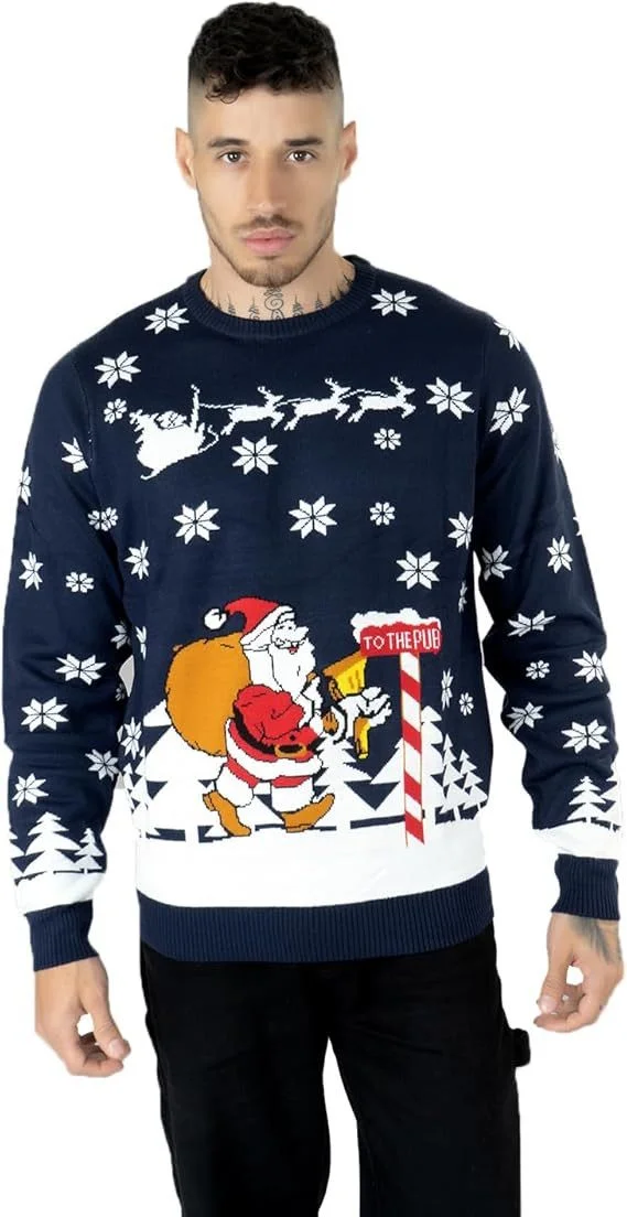 Christmas Jumper, Navy