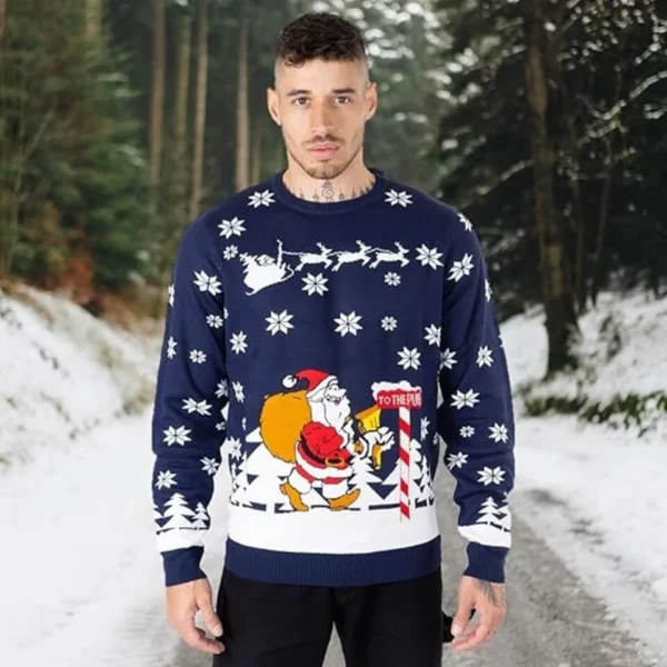 Christmas Jumper, Navy