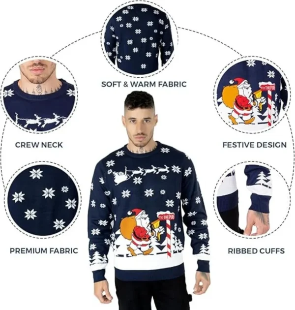 Christmas Jumper, Navy