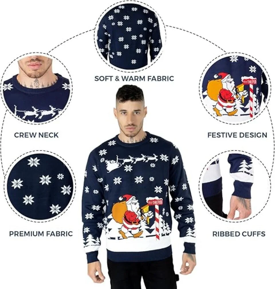 Christmas Jumper, Navy