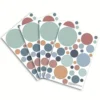 Wandsticker Polka Dots, 140 Stück