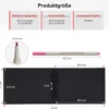 DIY Photo Album, Black, 29.5 × 21.0 × 3.4 cm