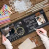 DIY Photo Album, Black, 29.5 × 21.0 × 3.4 cm