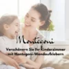 Wandsticker Tiere Wandsticker für Kinderzimmer Dekoration, Wandaufkleber