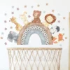 Wandsticker Tiere Wandsticker für Kinderzimmer Dekoration, Wandaufkleber