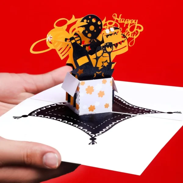 3D-Pop-up-Geburtstagskarte