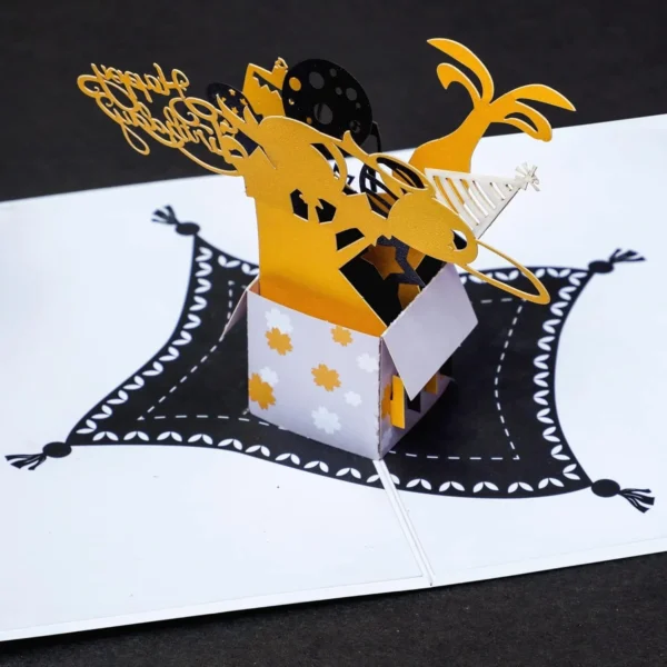 3D-Pop-up-Geburtstagskarte