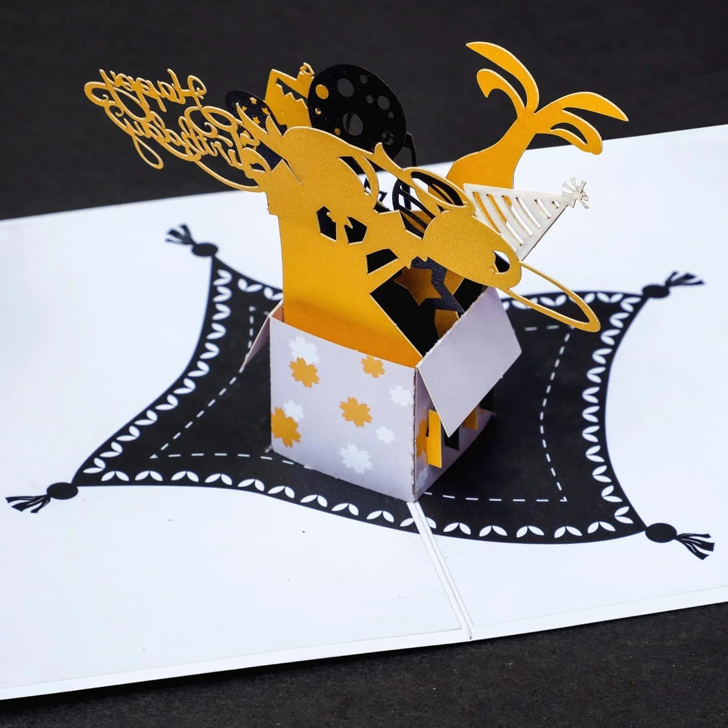 3D-Pop-up-Geburtstagskarte