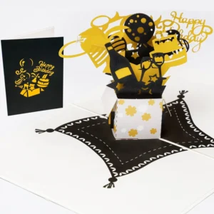 3D-Pop-up-Geburtstagskarte