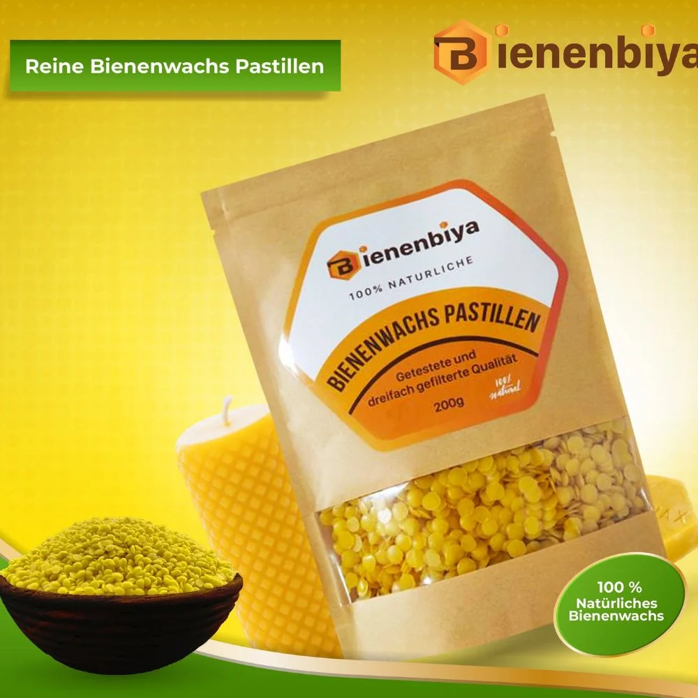 Bienenwachs-Pastillen, 200 g, 100 % Bienenwachs