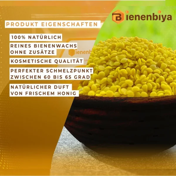 Bienenwachs-Pastillen, 200 g, 100 % Bienenwachs