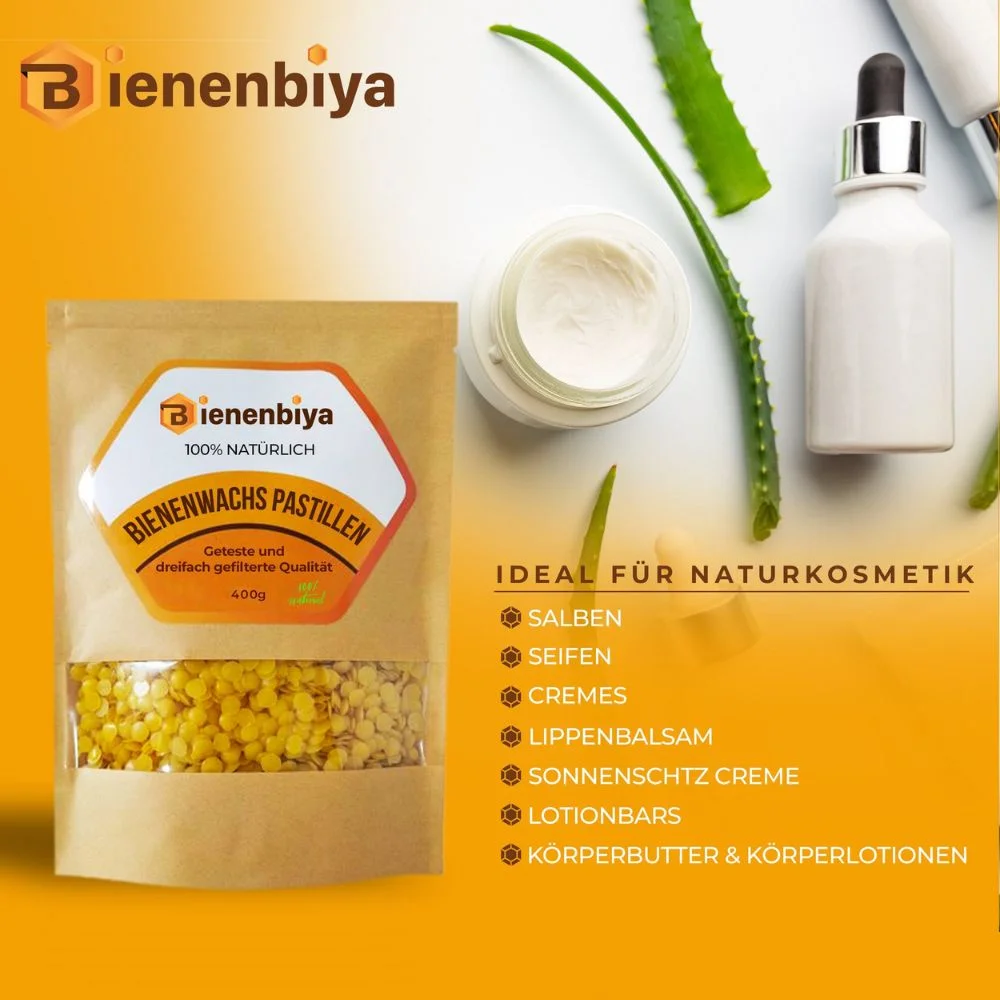 Bienenwachs-Pastillen, 200 g, 100 % Bienenwachs