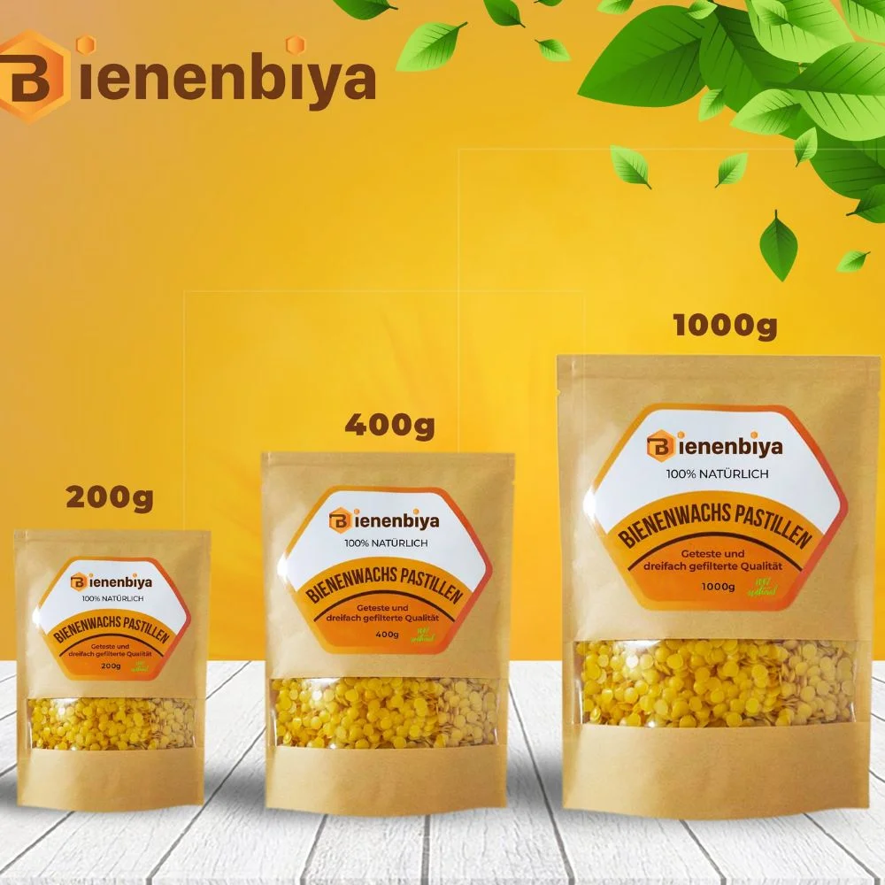 Bienenwachs-Pastillen, 200 g, 100 % Bienenwachs
