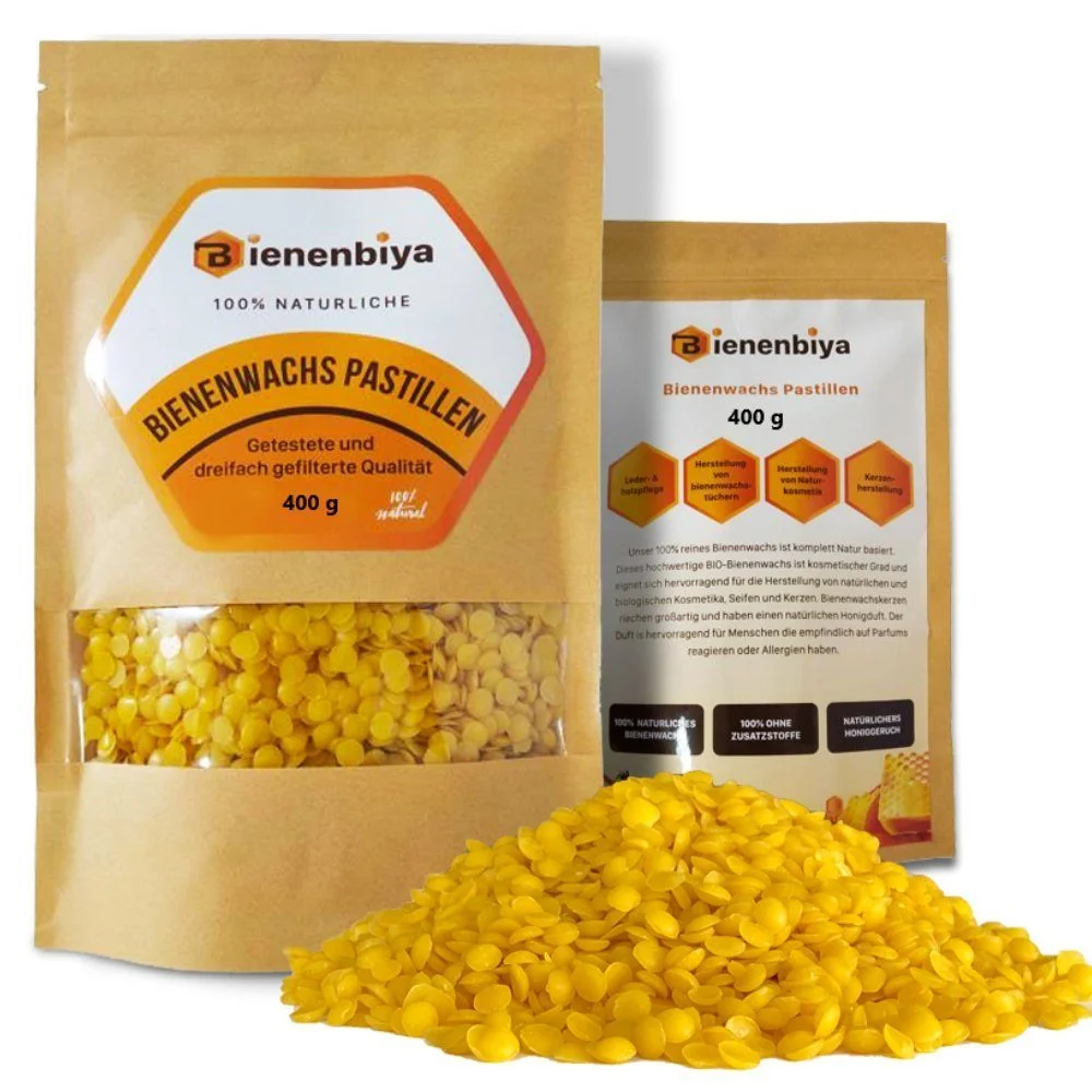 Beeswax Pellets, 400 g, 100% Beeswax