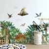 Dinosaur wall decal, wall sticker for children's room, removable dinosaur wall decal