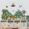 Dinosaur wall decal, wall sticker for children's room, removable dinosaur wall decal