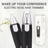 Electric Nose & Ear Hair Trimmer, Black