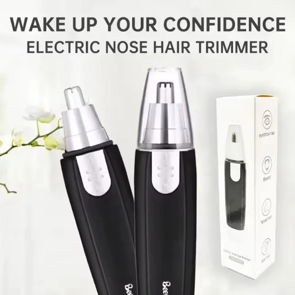 Electric Nose & Ear Hair Trimmer, Black