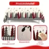 Christmas Tablecloth, Black & White