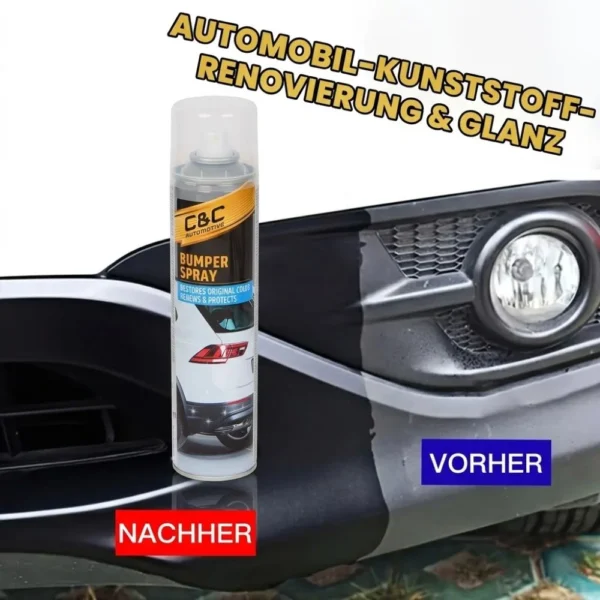Bumper Spray, 400 ml, for Car Plastic Trim