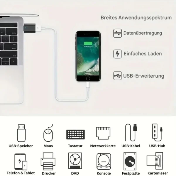 USB-C-auf-USB-Adapter