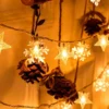 LED Fairy Lights Christmas Tree & Snowflakes, 100 LEDs