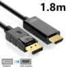 DisplayPort-auf-HDMI-Adapter 4K, 1,8 m Kabel