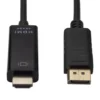 DisplayPort-auf-HDMI-Adapter 4K, 1,8 m Kabel