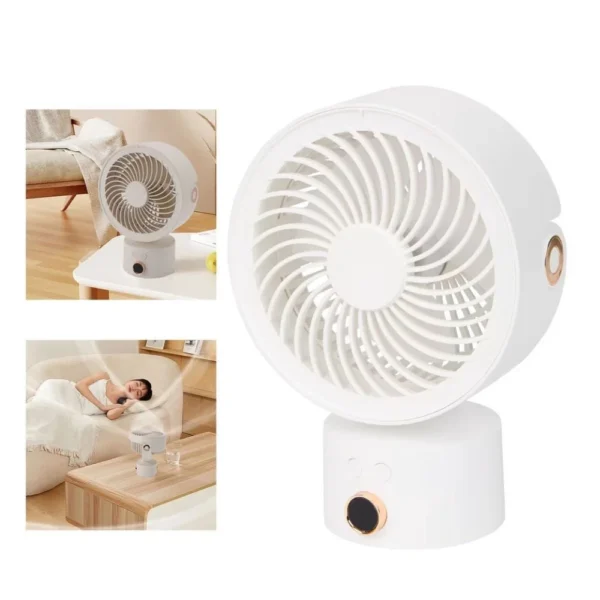 Tischventilator Weiß
