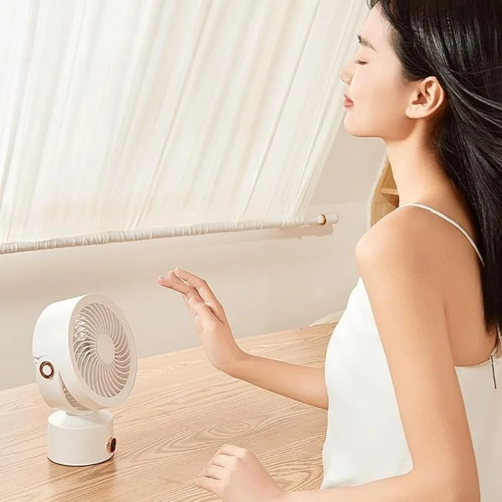 Tischventilator Weiß