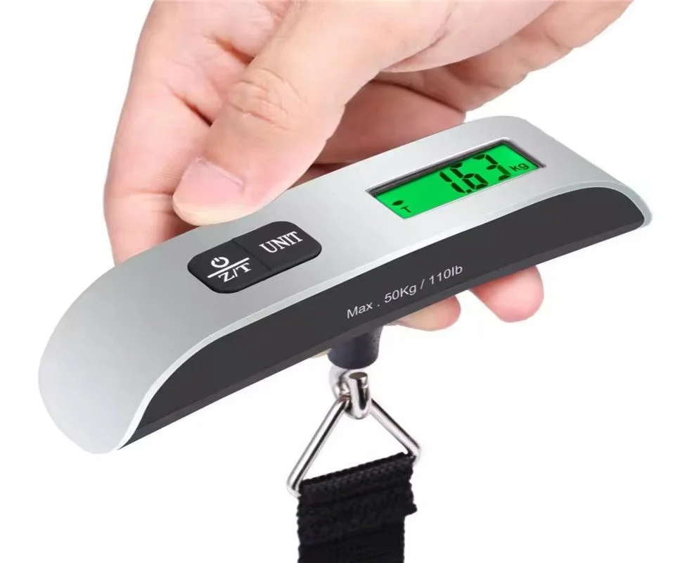 Kofferwaage Digitale LCD Kofferwaage 110lb/50kg