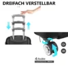 Reisekoffer-Set, 3-teilig