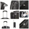 Reisekoffer-Set, 3-teilig