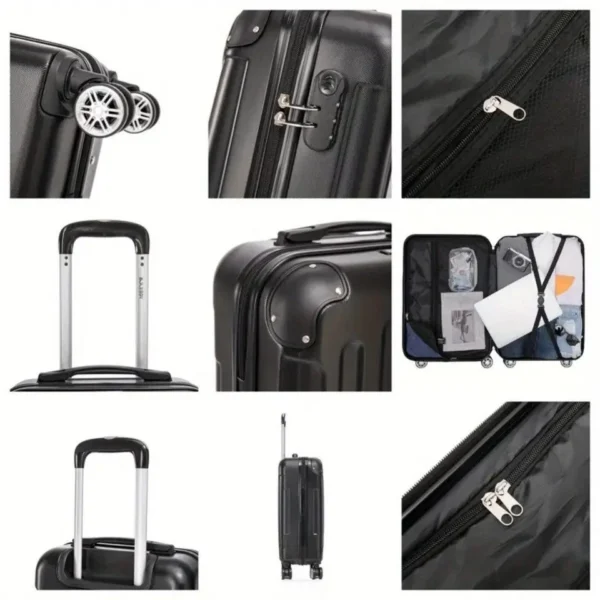 Reisekoffer-Set, 3-teilig