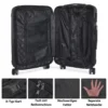 Reisekoffer-Set, 3-teilig