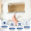 Stainless Steel Shower Squeegee with Wall Holder, No Drilling
