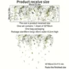 Wall sticker/wall decal leaves & tendrils 90×30 cm – nature design for the home