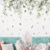 Wall sticker/wall decal leaves & tendrils 90×30 cm – nature design for the home