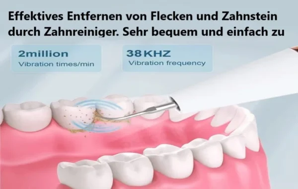 Ultrasonic Dental Cleaning Set with Attachments